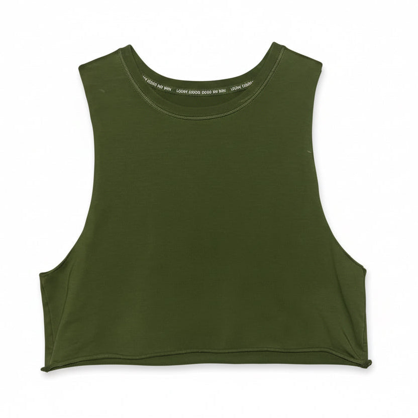 "Sweat Looks Good On You" Crop Tank