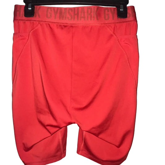 Gymshark Bike Shorts Rust Red - Back