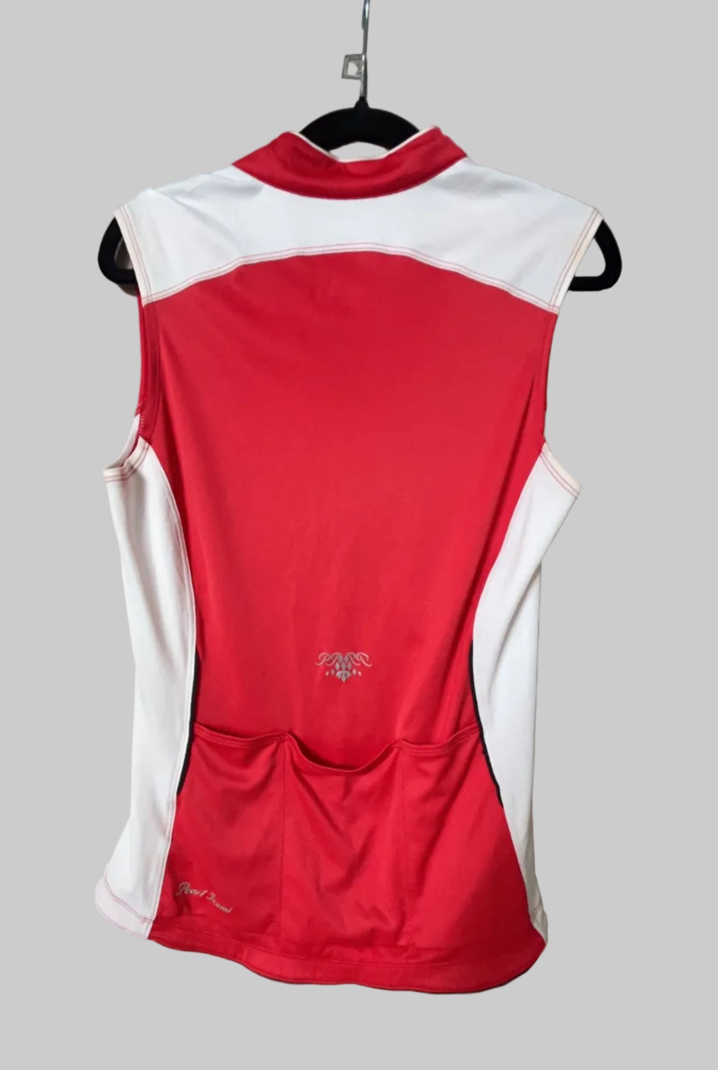 Pearl Izumi Cycling Jersey Red White - Back View