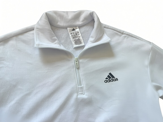 Adidas Quarter-Zip + Leggings Outfit – Size Medium