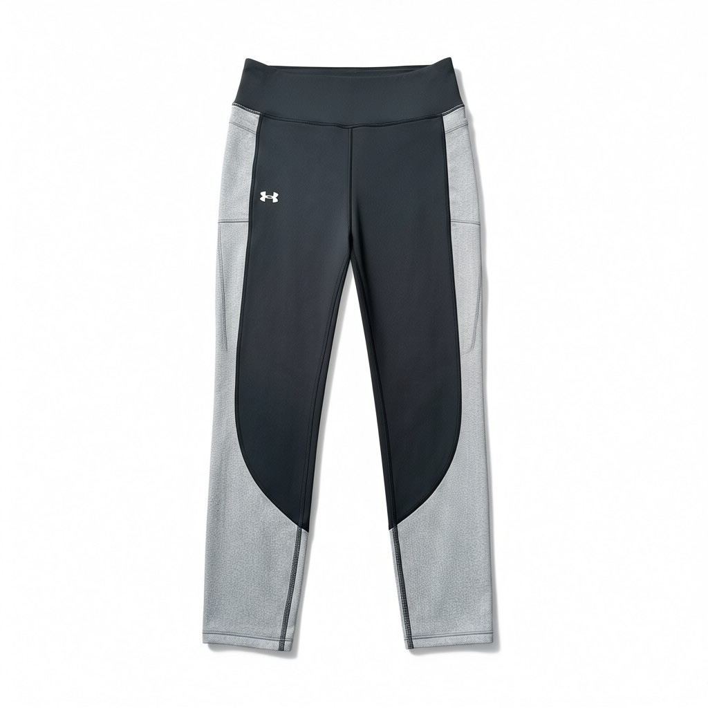 Under Armour ColdGear Compression Leggings – Charcoal/Grey – Size M