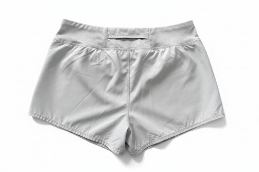 Reebok Tee & Shorts Set – White/Light Grey – Size M