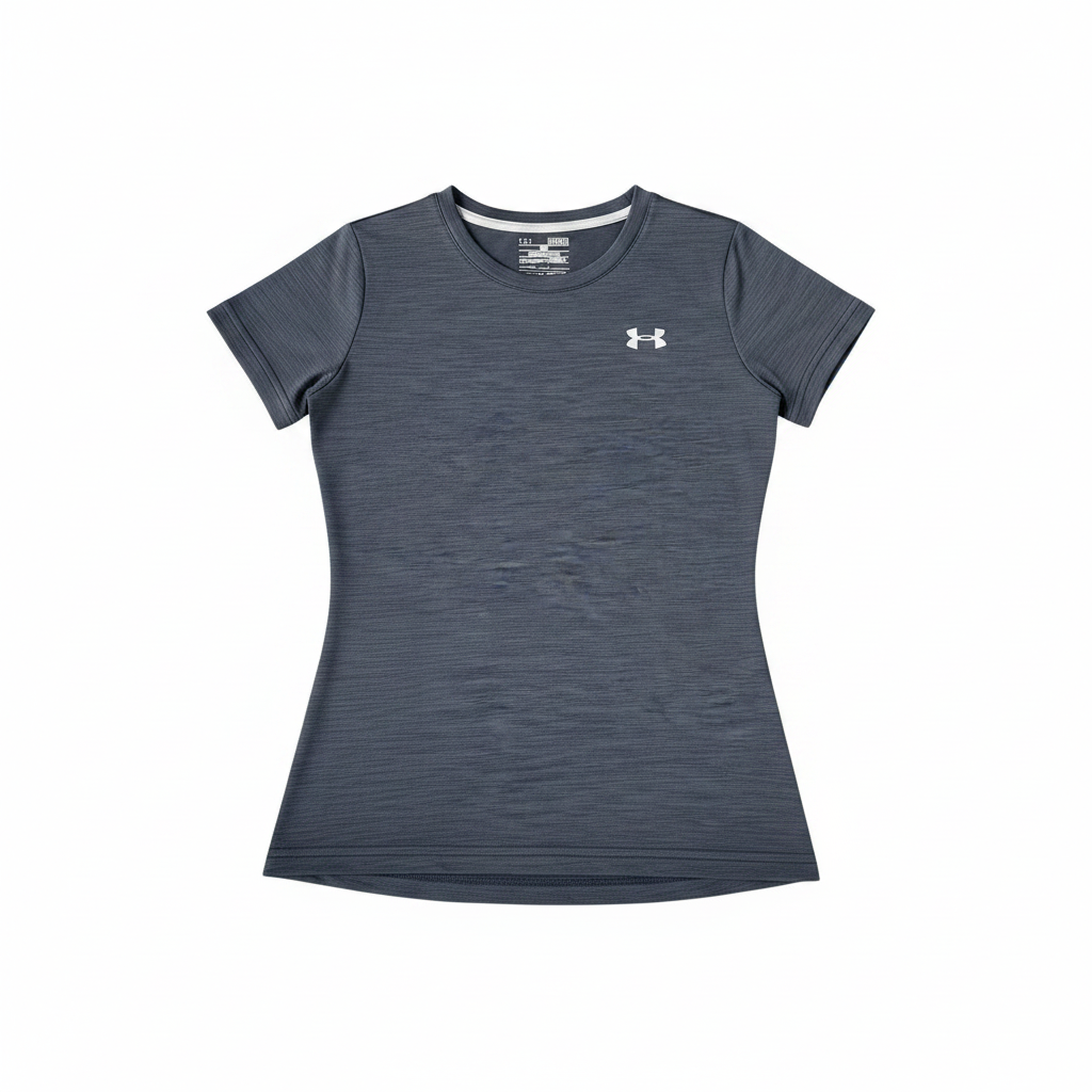 Under Armour Loose HeatGear Tee – Dark Grey – Size M