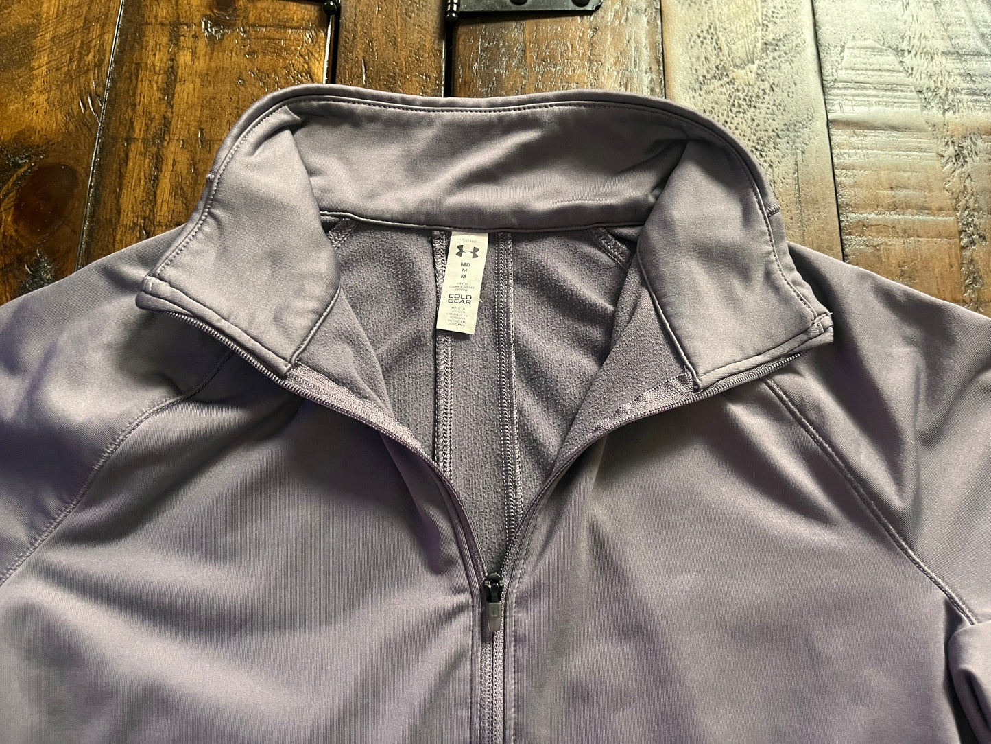 Under Armour ColdGear Half-Zip – Lavender – Size Medium
