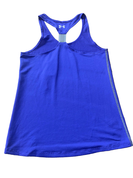 Under Armour HeatGear Racerback Tank – Purple – Size S