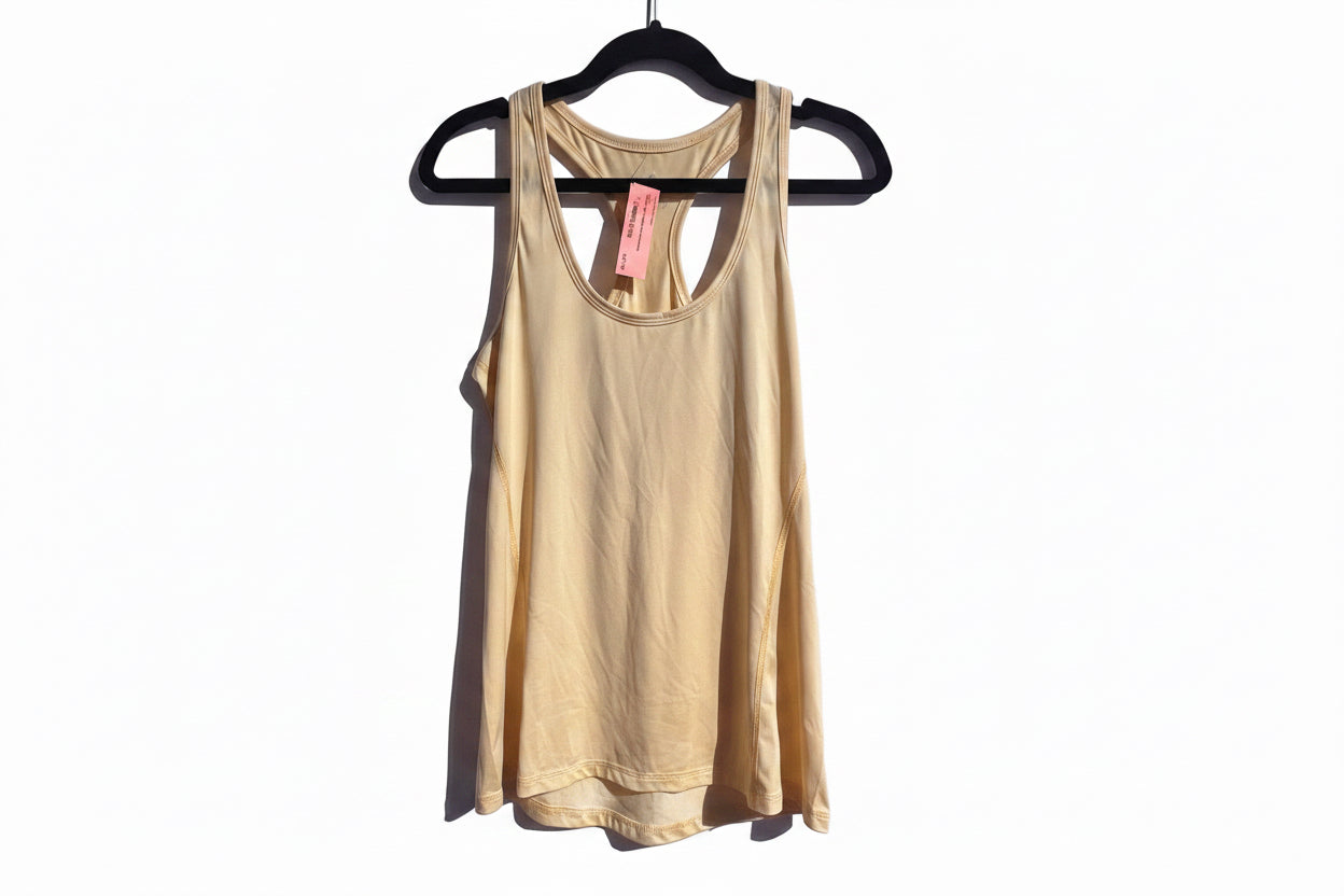 Icy Zone Racerback Tank Top - Yellow