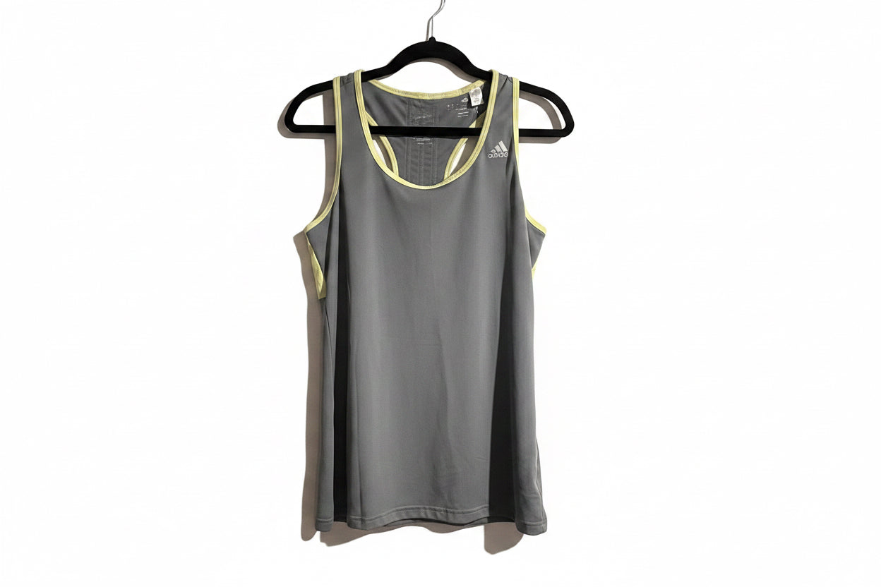 Adidas Racerback Tank Top - Gray