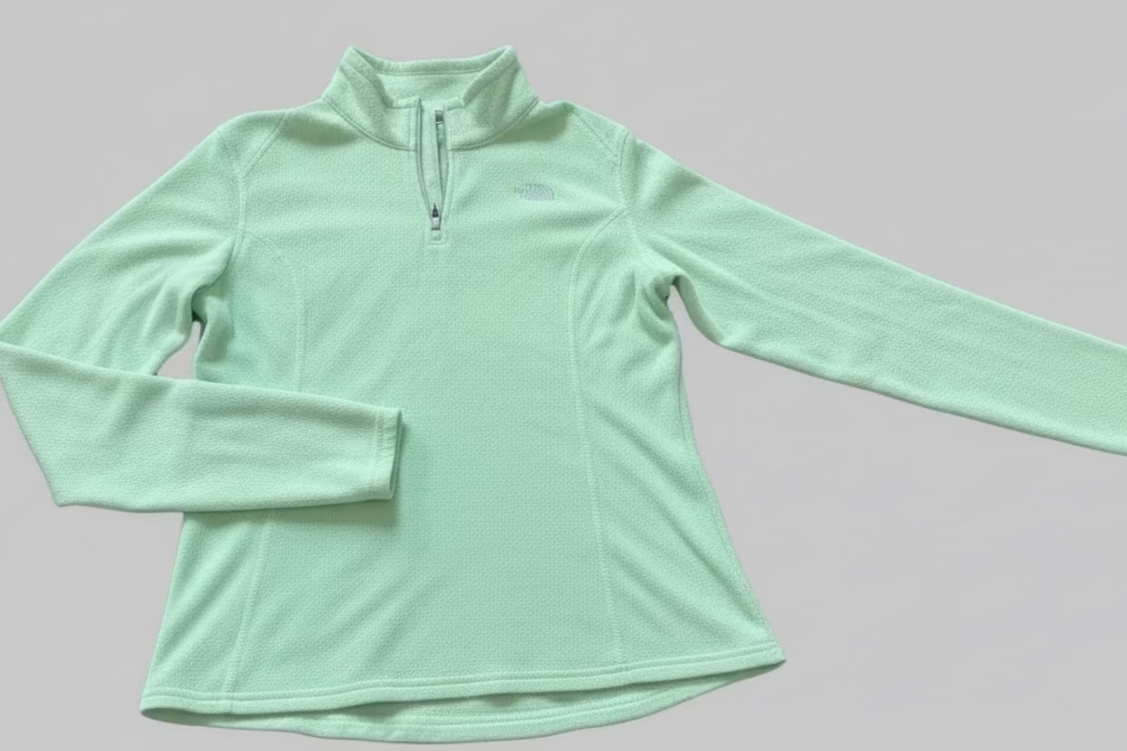 North Face Quarter-Zip Fleece Pullover