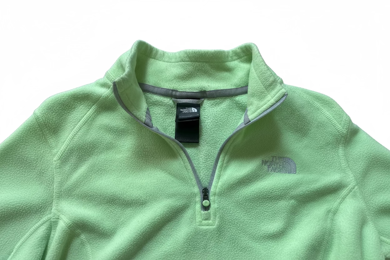 North Face Quarter-Zip Fleece Pullover