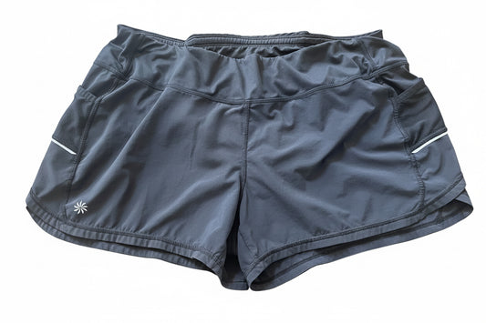 Athleta Run With It Short – Black – Size L