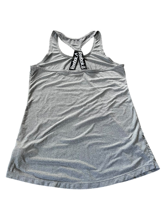 Reebok Racerback Tank Top – Heather Gray – Size S