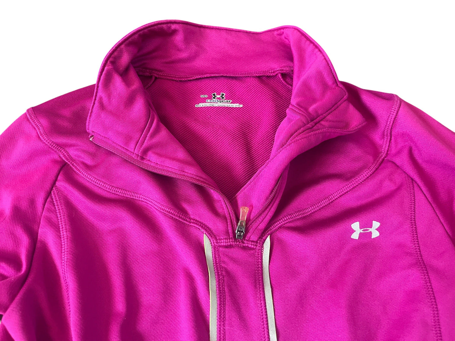Under Armour ColdGear Mock-Neck Half-Zip – Size Medium