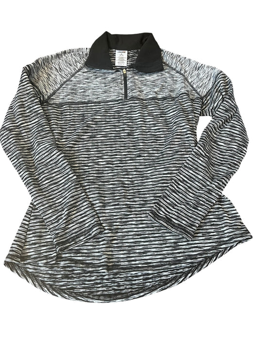 Avia Space-Dye Quarter-Zip Pullover – Size Medium