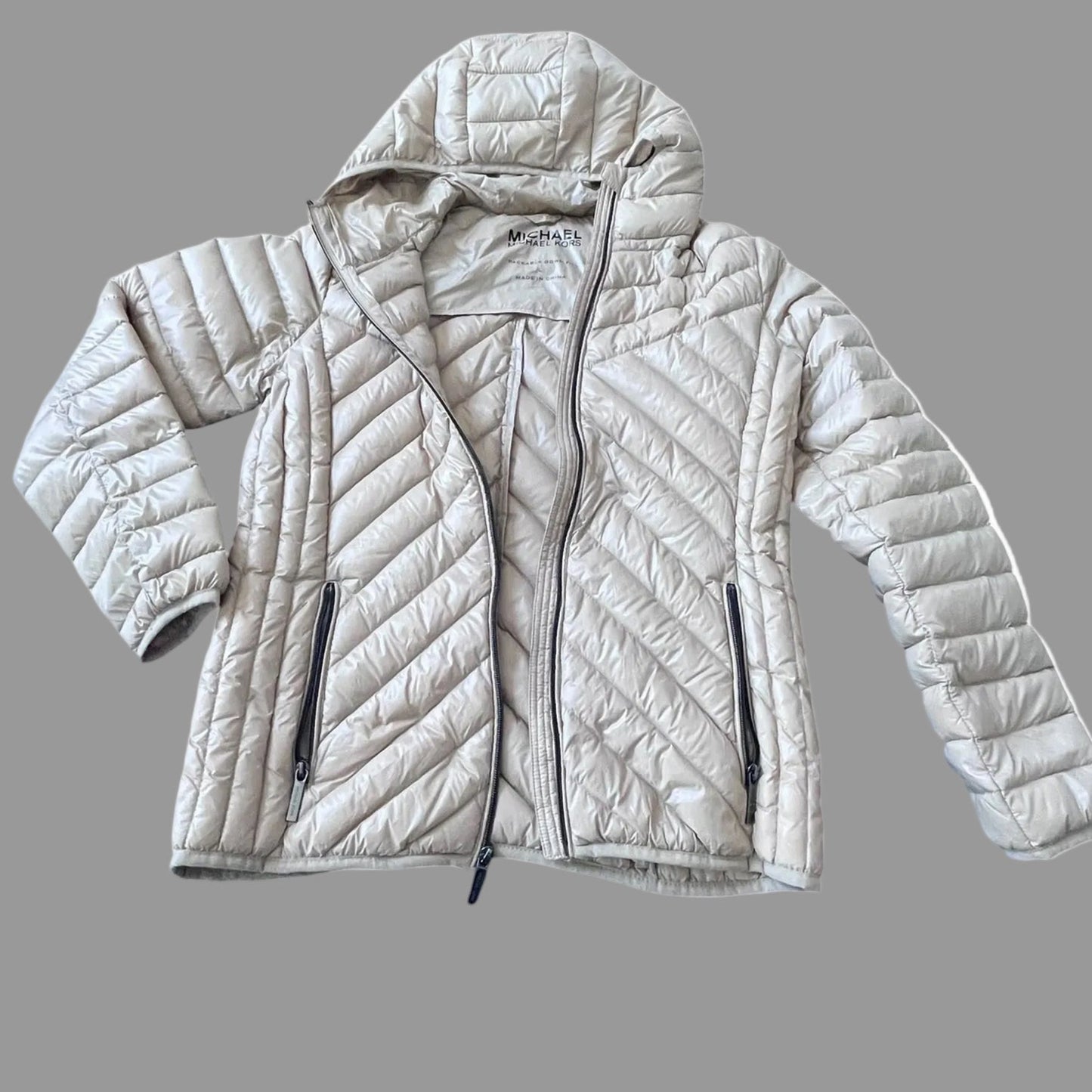 Michael Kors Packable Down Jacket – Women's Large