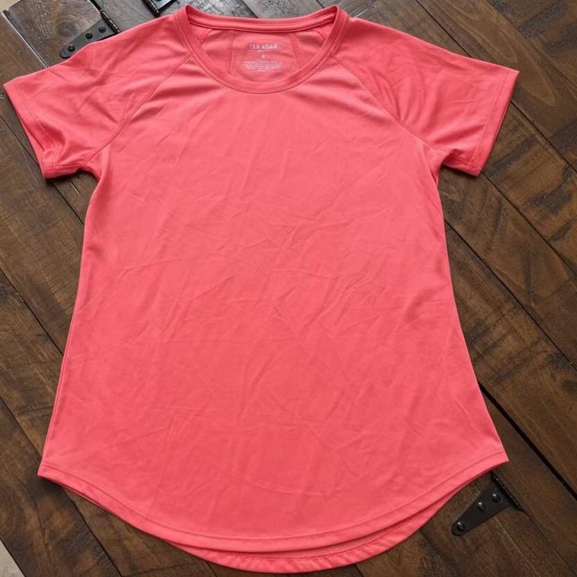 Tek Gear Dry Tek Performance Tee – Peach  – Size S