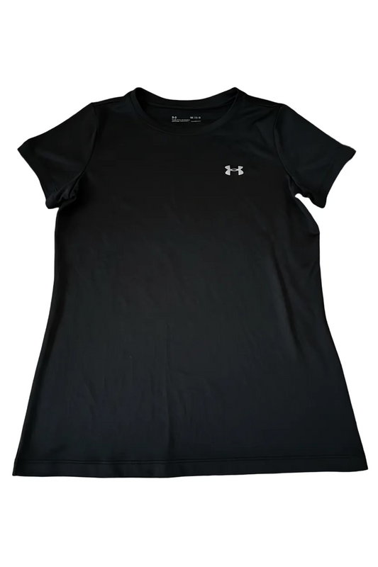 Under Armour Loose HeatGear Tee – Black – Size M