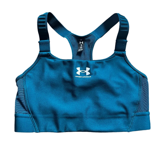 Under Armour Sports Bra – Teal – Size Small