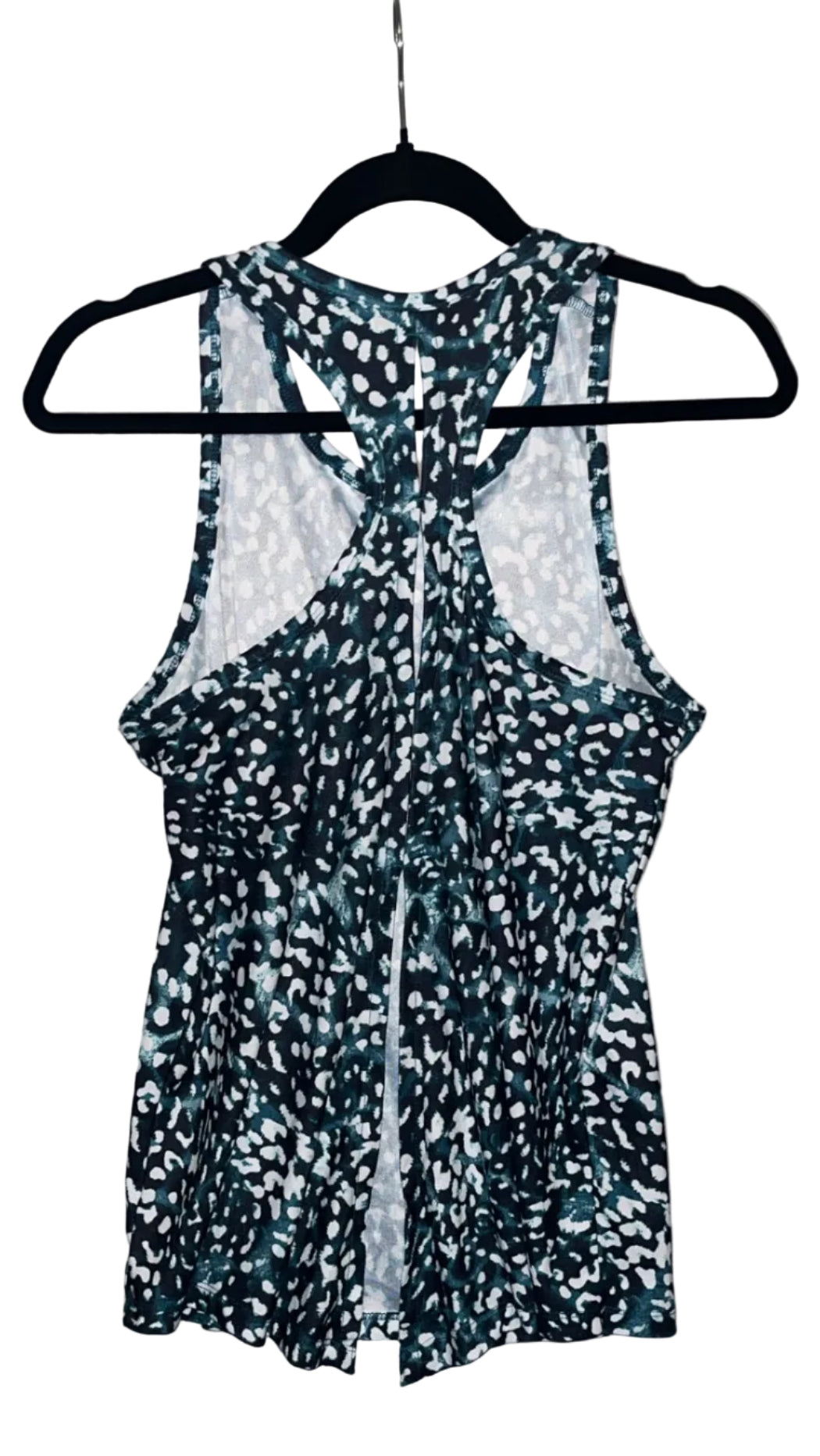 Old Navy Active racerback tank open flowy back panel detail