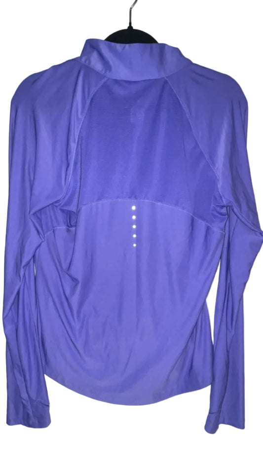 ASICS Running Pullover – Purple, Size Large