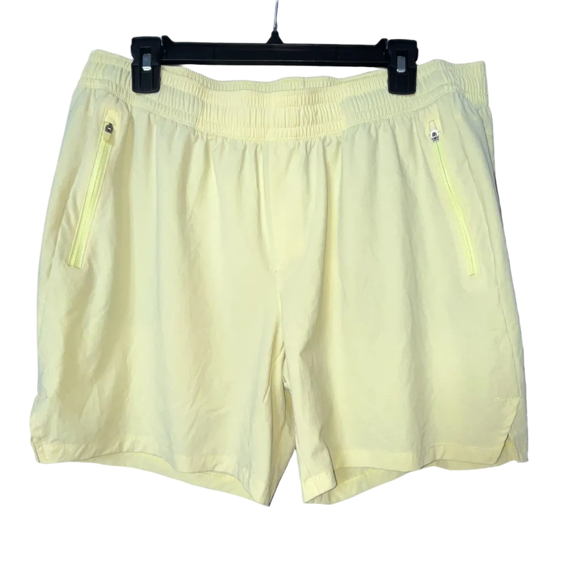 All In Motion Shorts Yellow - Front View
