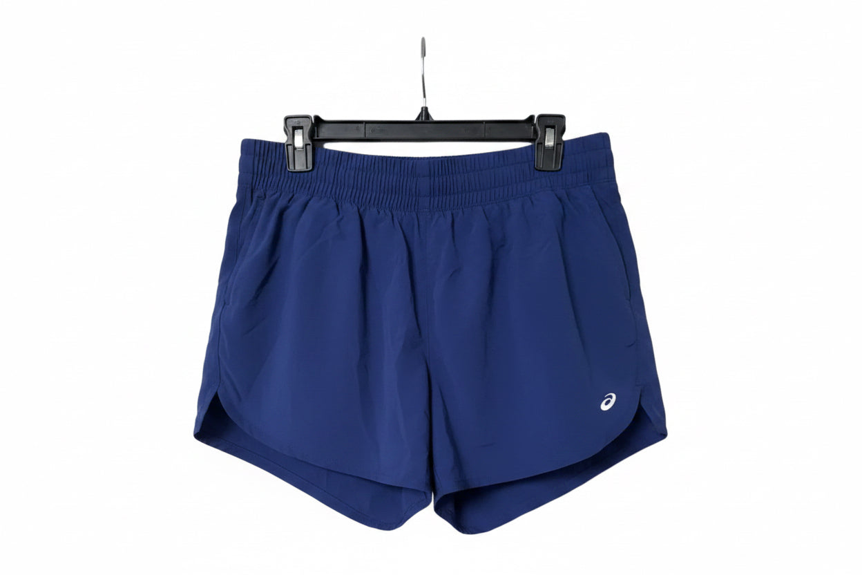 ASICS Running Shorts Royal Blue - Front View