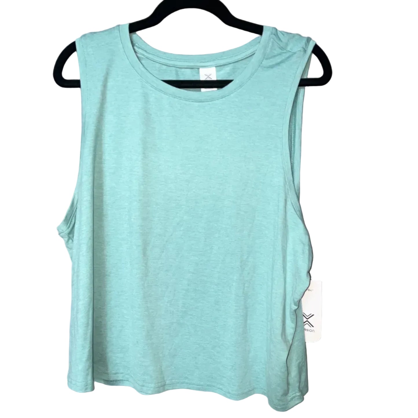 Xersion Muscle Tank Mint Green - Front View