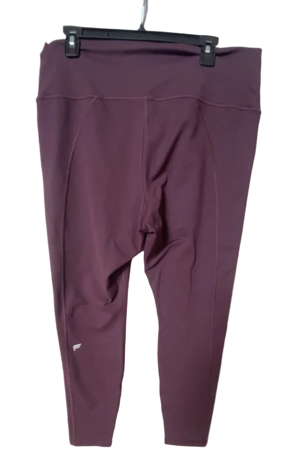 Fabletics PowerHold Leggings Burgundy - Back View