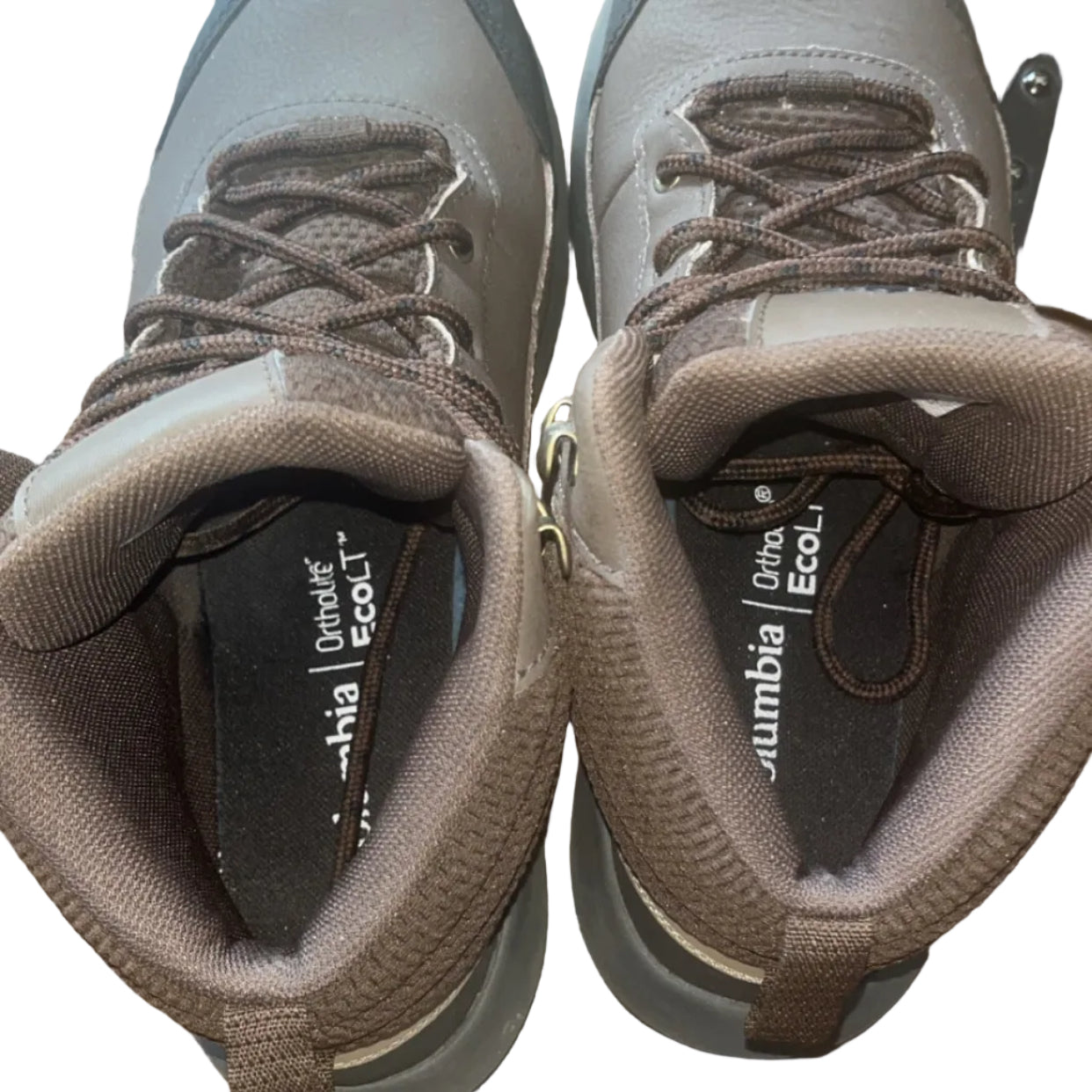 Columbia Hiking Boots Brown - Top Interior View