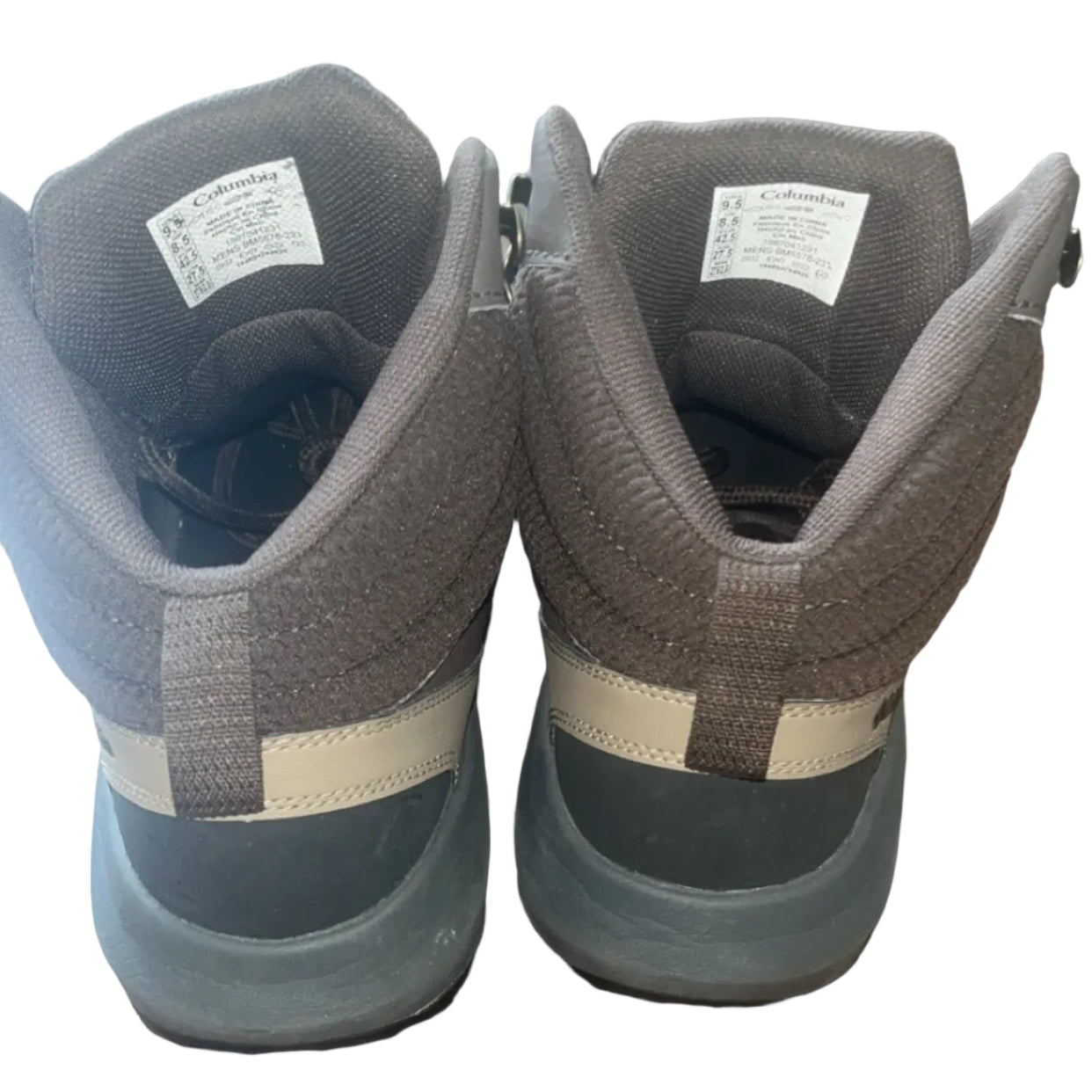 Columbia Hiking Boots Brown - Back View