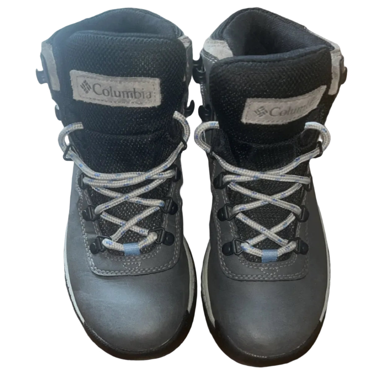 Columbia Hiking Boots Grey - Front View