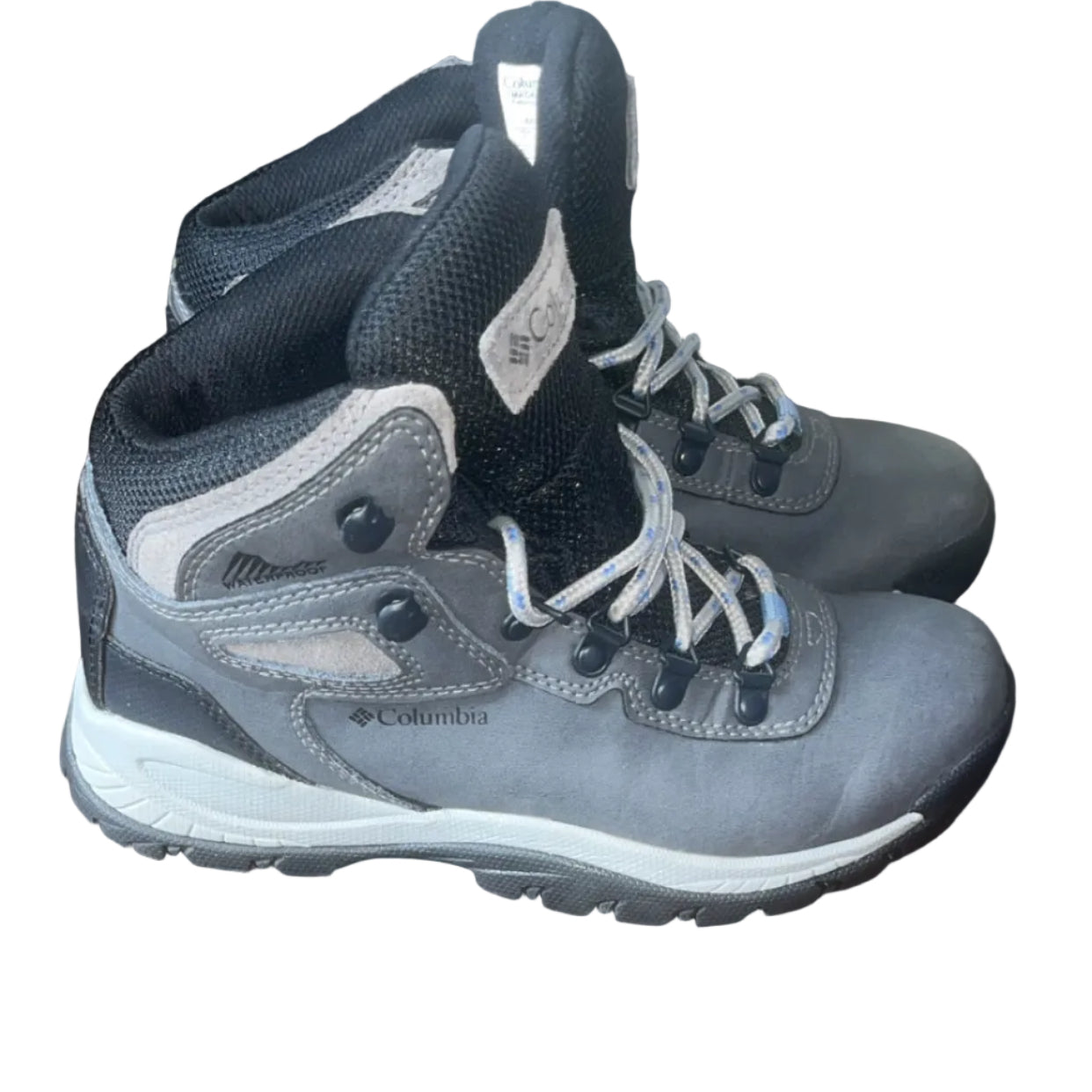 Columbia Hiking Boots Grey - Side View
