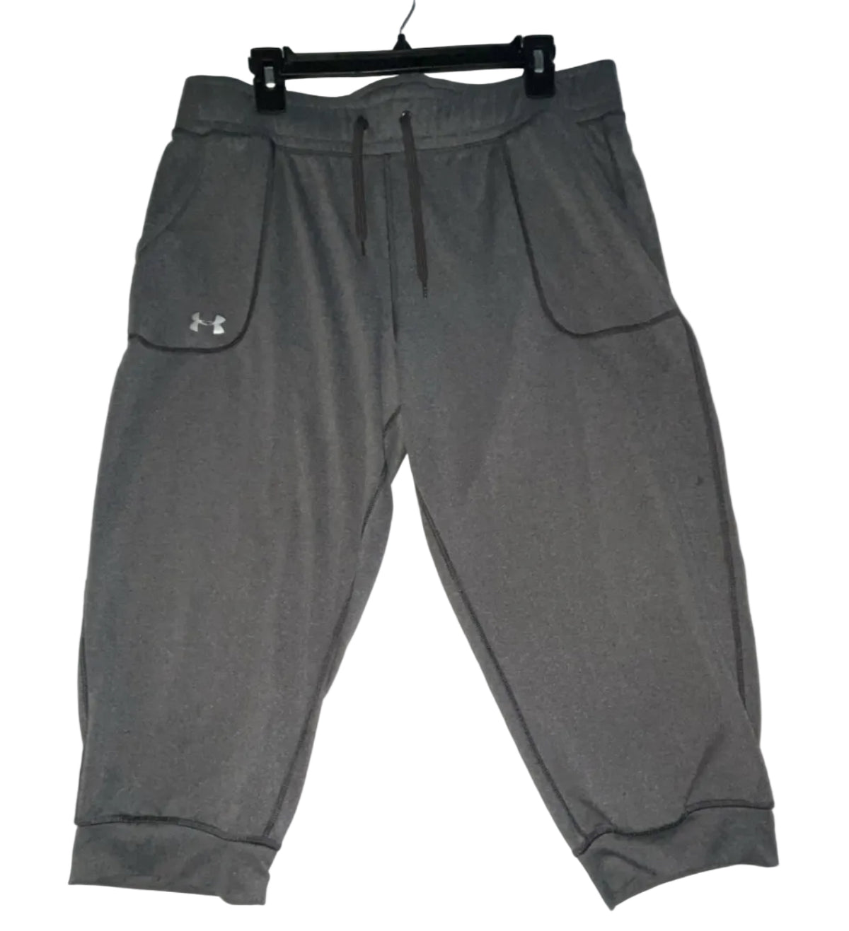 Under Armour Cropped Jogger Capris - Grey - Back