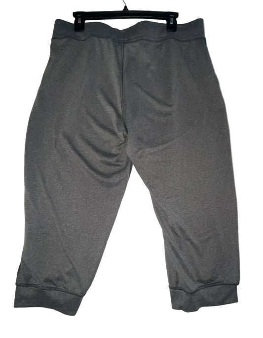 Under Armour Cropped Jogger Capris - Grey - Front