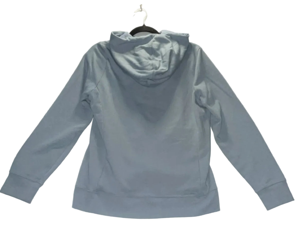 The North Face Graphic Hoodie - Blue Grey - Back