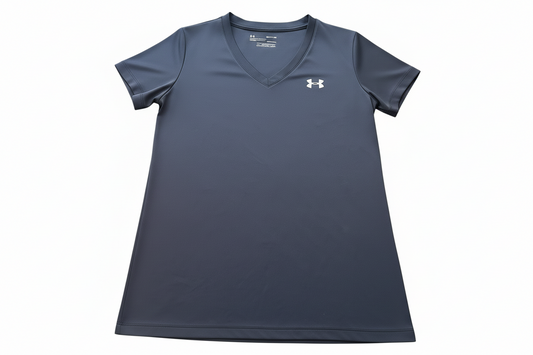 Under Armour HeatGear Loose V-Neck Tee – Size Small