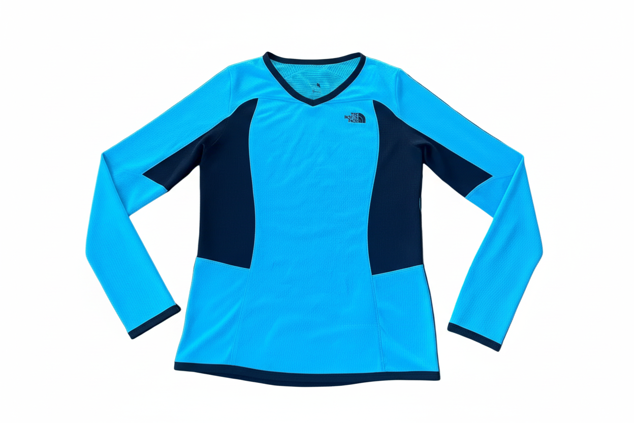 The North Face Long Sleeve V-Neck Top – Size Medium