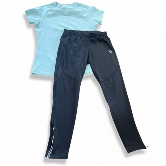 Baleaf Running Set – Tee & Pants – Size Medium