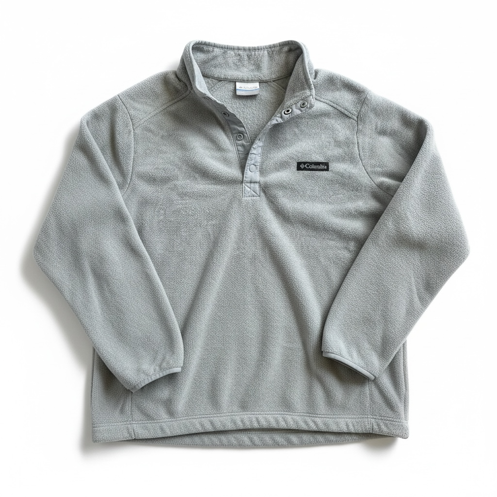 Columbia Benton Springs Snap-Neck Fleece Pullover – Size Large