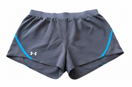 Under Armour HeatGear Loose Shorts – Black/Teal – Size M