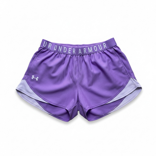 Under Armour Play Up Running Shorts – Purple/Lavender – Size S