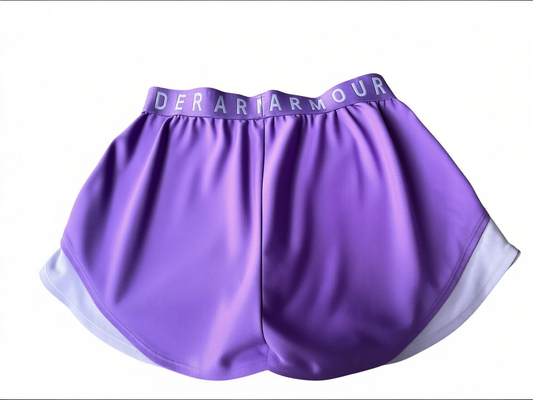 Under Armour Play Up Running Shorts – Purple/Lavender – Size XS