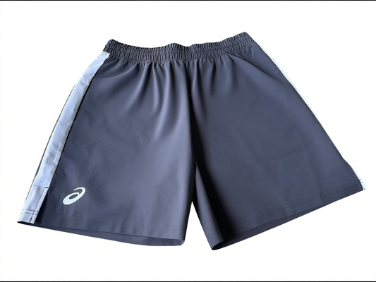 ASICS Running Shorts – Dark Grey/Silver – Size M