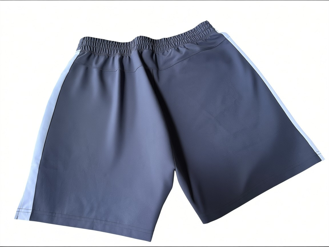 ASICS Running Shorts – Dark Grey/Silver – Size M