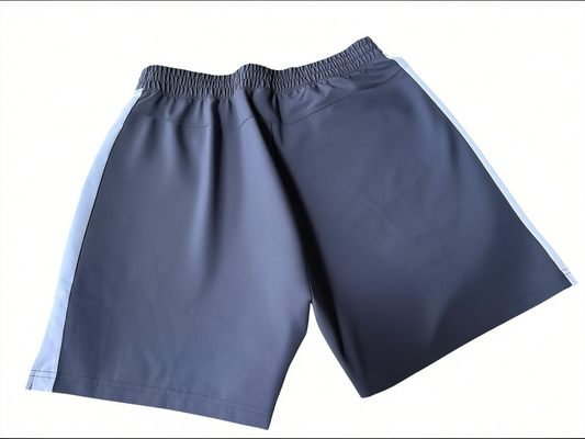 ASICS Running Shorts – Dark Grey/Silver – Size M
