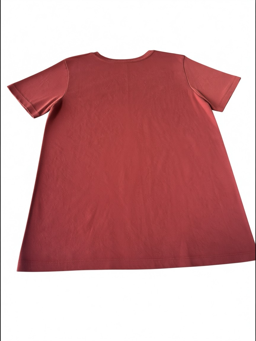 Dog Mom Graphic Tee – Rust Red – Size M