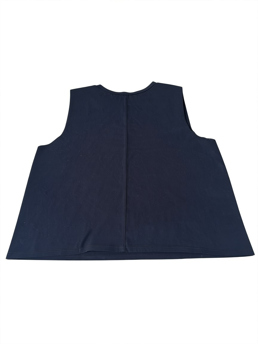 Lovers of hYOUmanity Hustle Sleeveless Crop Top – Black – Size L