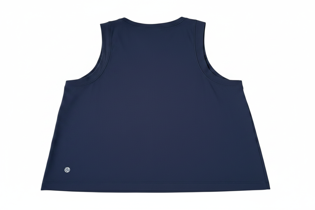 Zella Sleeveless Crop Tank – Black – Size M