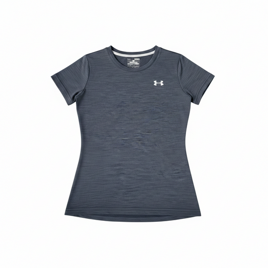 Under Armour Loose HeatGear Tee – Dark Grey – Size M