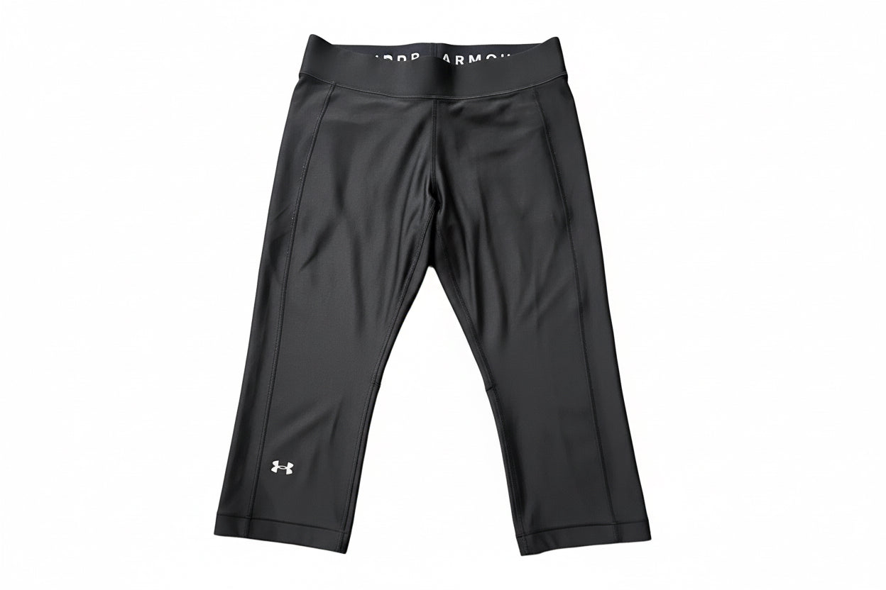 Under Armour HeatGear Compression Capris – Size Large