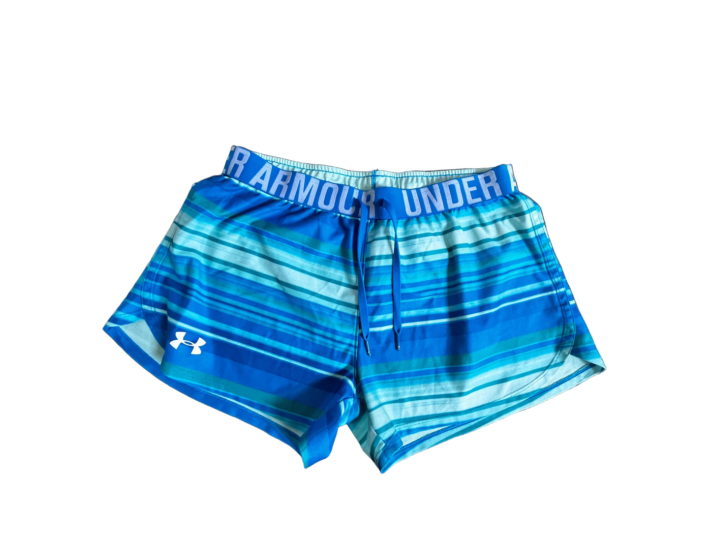 Under Armour Plaid Shorts - Teal/Blue